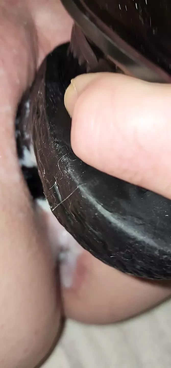 10 inches bbc fully inserted in my white married pussy hole brutal hardcore bbc fucking my pussy hard and deep