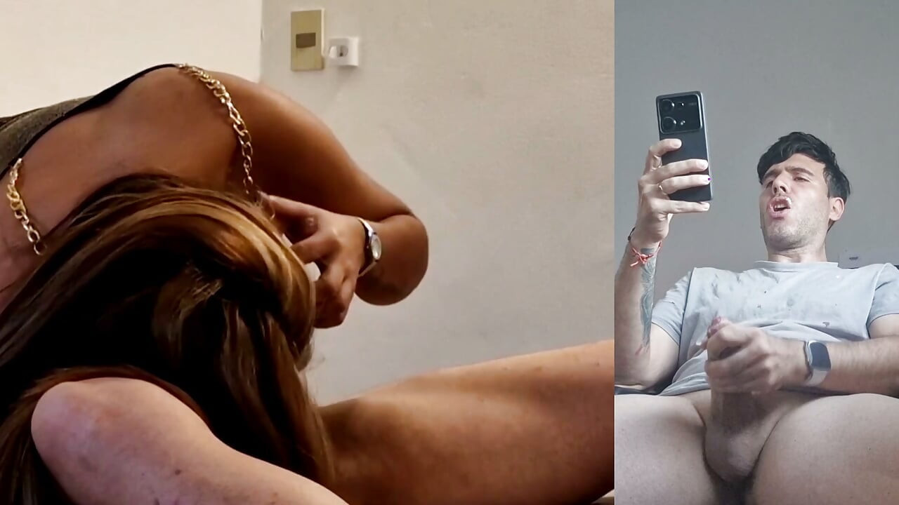 My Boyfriend Sees How I Suck Another Cock