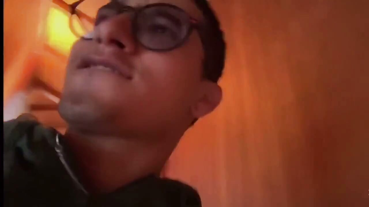 Horny Guy with Glasses Shows You His Morning Erection and Masturbates Outdoors - Andcristian