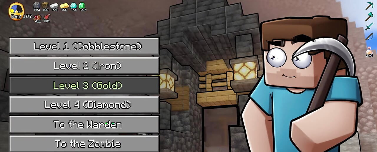 Minecraft Hornycraft - parte 55 ragazze sexy !! da parte di Loveskysanhentai
