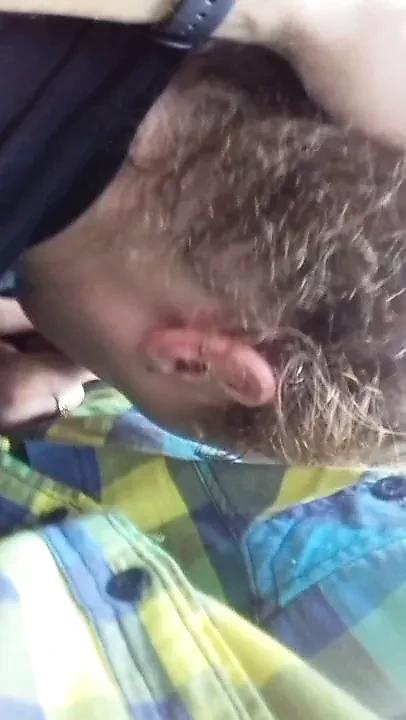 Blowjob in bus from ginger