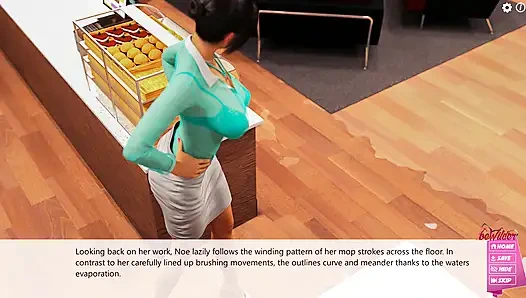 Toeccaa Перерождение Noemi: сексуальная горячая девушка с шаловливыми неверными мыслями, эпизод 3