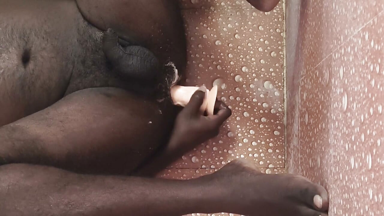 Prostate Orgasm by Fast Anal Masturbation with My Dildo