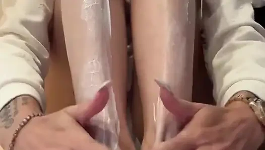 Sexy heiße füße spielen