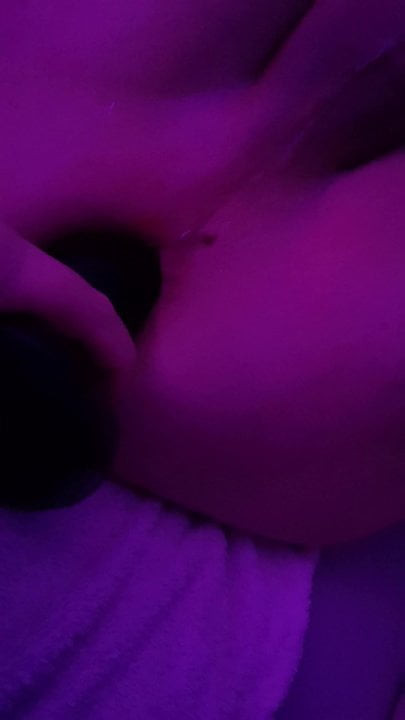 Big fist toy in my asshole