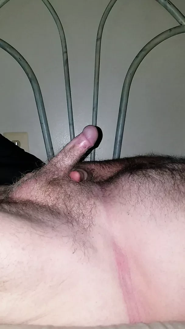 Morning wank with cum