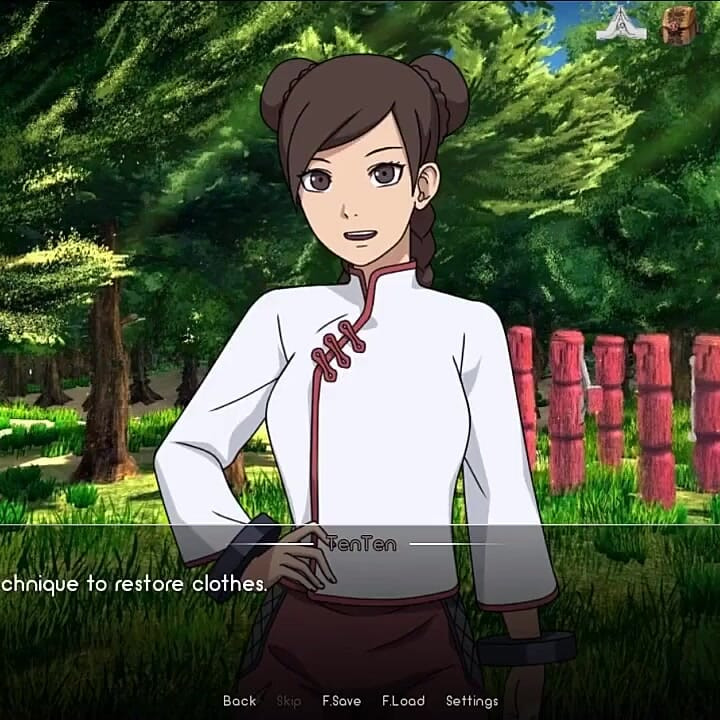 Naruto Hentai - Naruto Trainer v0.14.1 Part 55 Sex with Ten Ten in the Forest by Loveskysan69