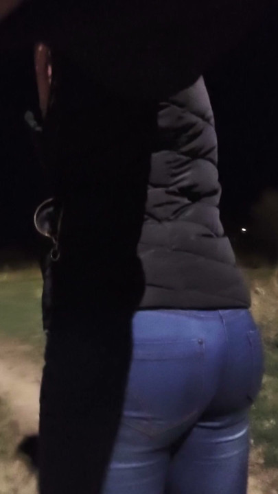 Ass in jeans