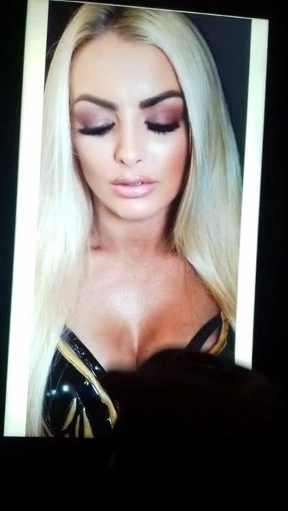 Mandy Rose cumtribute 2
