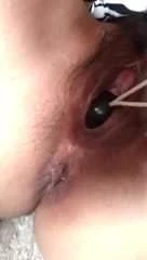 Japanese Girl plays with love balls 2