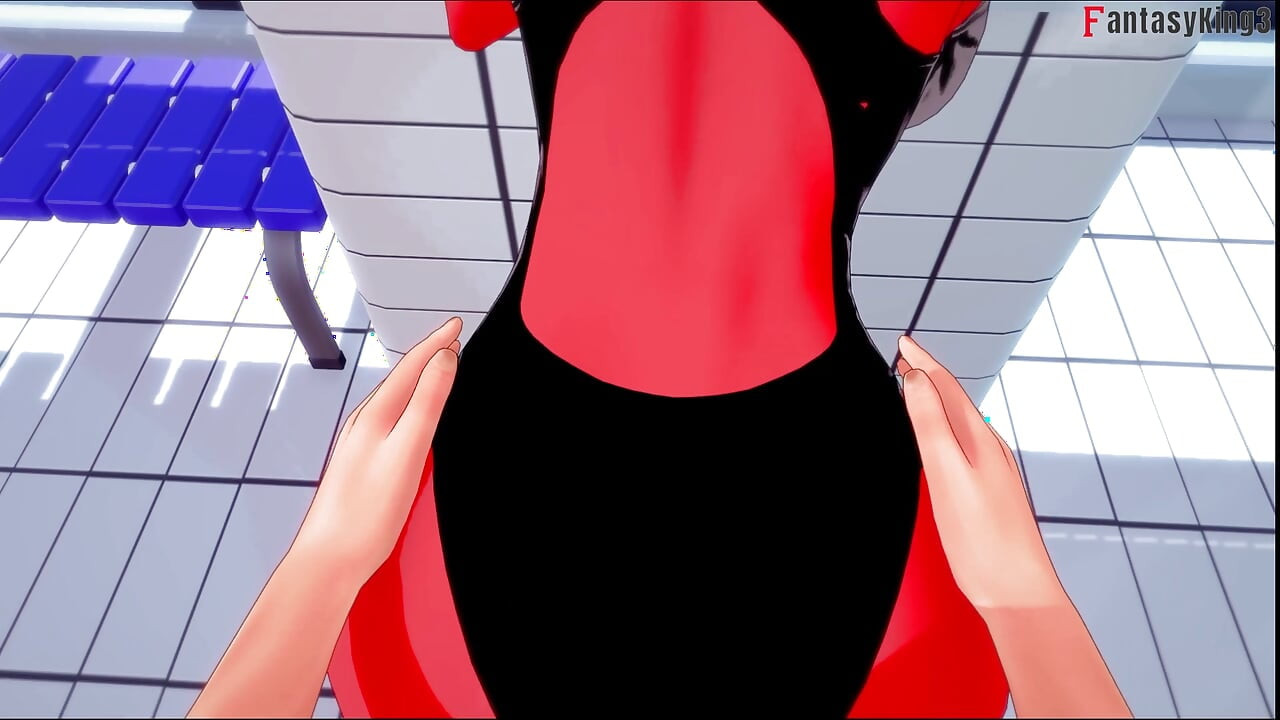 Meru the succubus Bikini doggy sex