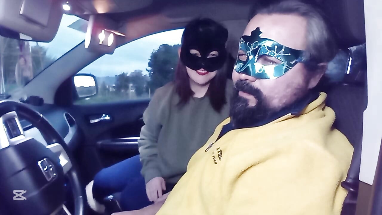 Face slapping in the Car