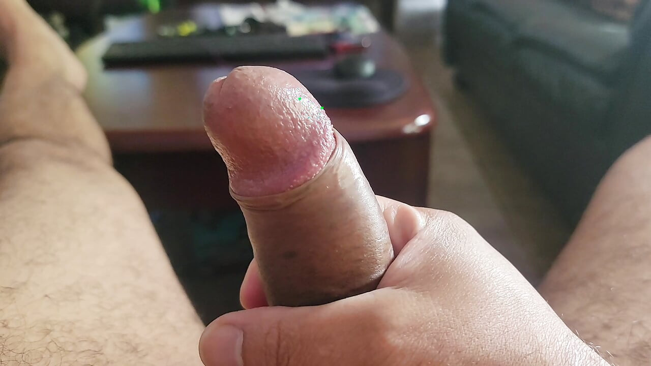 Playing with my dick before work 2