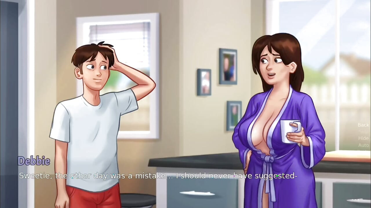 Debbie küsste endlich anon - sommer-saga-gameplay
