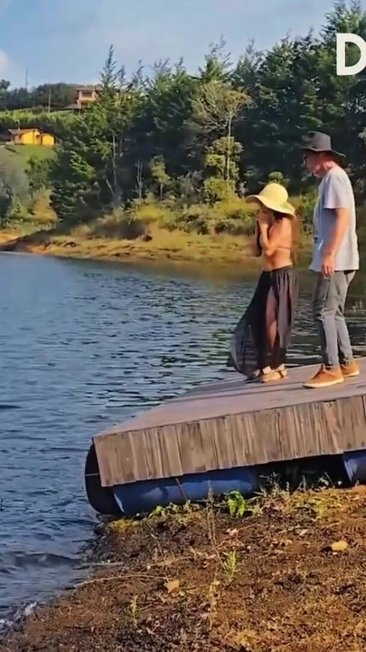 A DAY AT THE LAKE ENDED WITH THE LIFEGUARD FUCKING MY STEPDAUGHTER. | Clip 1