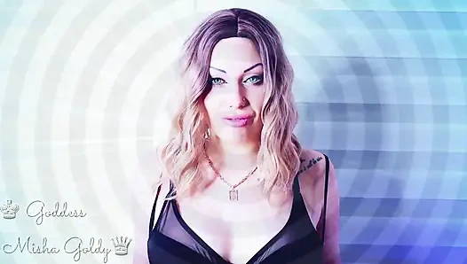 Mesmerizing Asmr & Eye Contact! From Human to Object Transformation! Your Goal Is to Jerk and Serve!