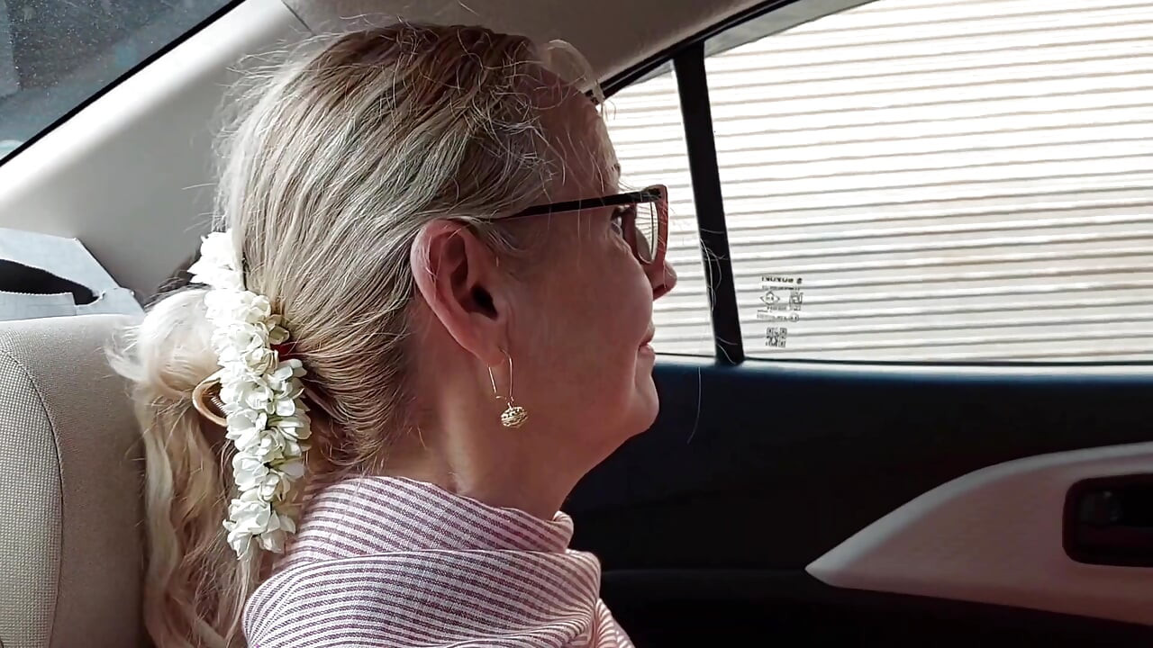 Mature Blonde Wife Enjoys Her Day