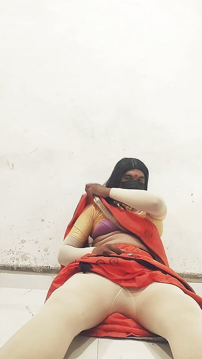 Dipali shemale red saree fuck