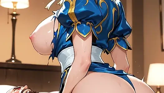 Хентай анимация Chun Li
