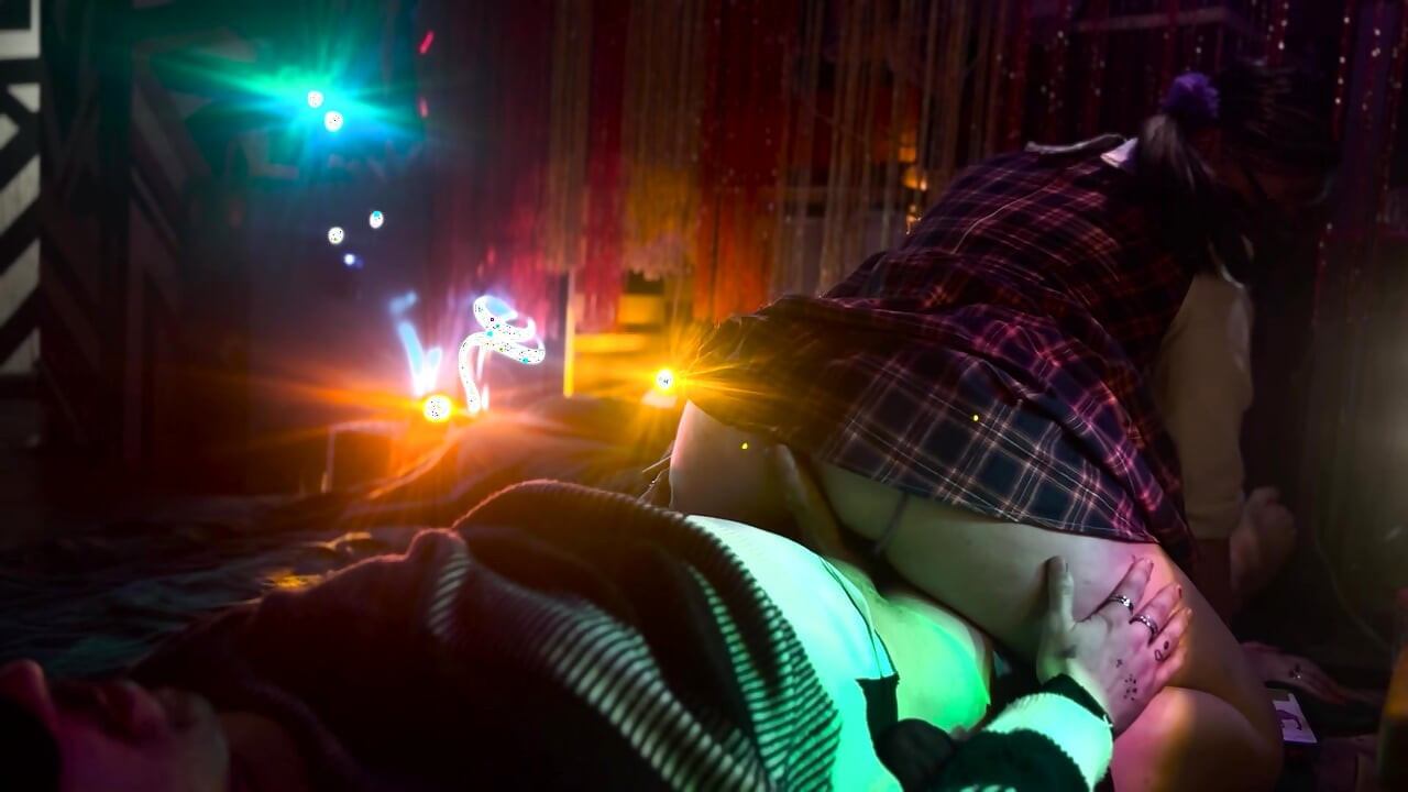 We Were Playing Truth or Dare and I Teased My Stepbrother with an Edging Handjob Then He Creampies Me Instantly