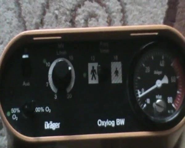 Breath control in a rubber hogsack - 2