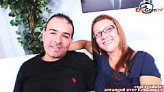 Pasangan amatir Inggris asli mencoba porno untuk pertama kalinya