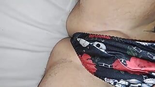 Milking My Cock in My Stin Thong