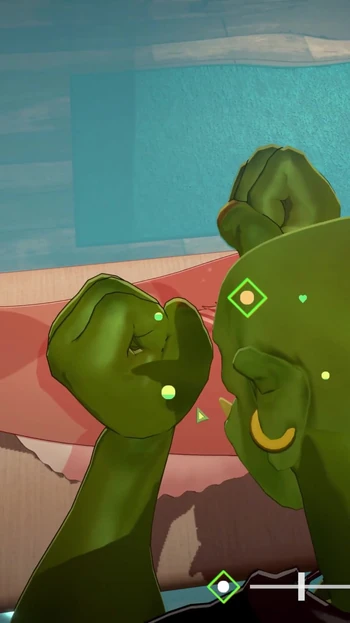 Emotional moment from "EP6: Emma's First Deep Tissue Message Parlor - Orc Massage"