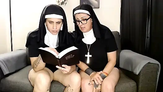 Dirty Horny Nuns Masturbating Pussy Eating Caught Religious