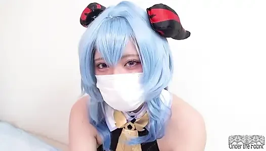 Genshin Ganyu Cosplay, a Sweet Facade Gives Way to a Bold, Playful Awakening
