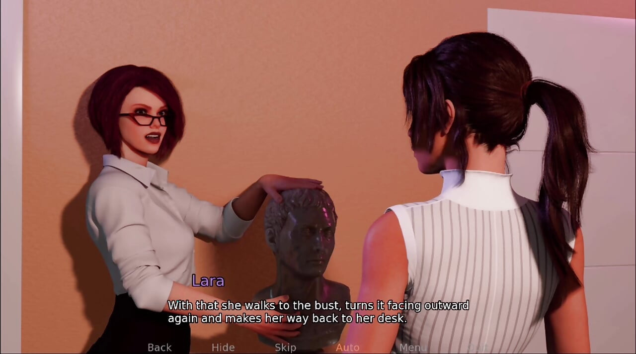 Croft adventure #1 - Lara can't stop thinking about the lesbian