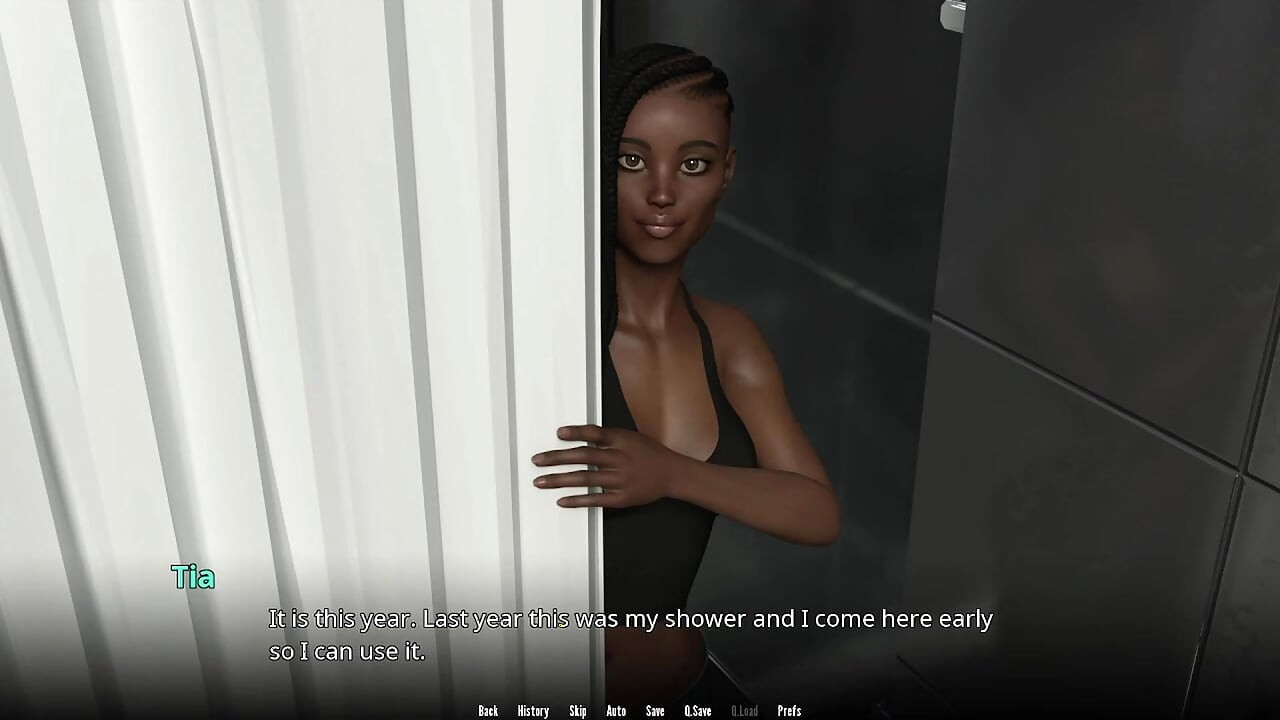 Wvm 27 - Black College Teen Joins My Shower and Taste My White Cock