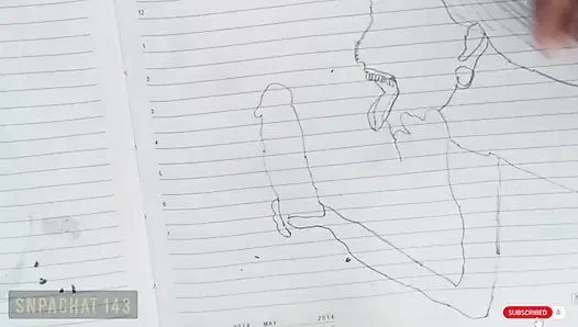 Adik tiriku pengen nonton aku di luar ruangan, tapi video romantis charpai si cewek hot india