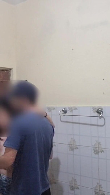 Must-see moment from "young couple fucks in the public bar"