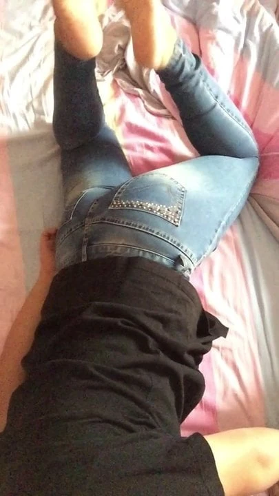 play with my lovely jeans