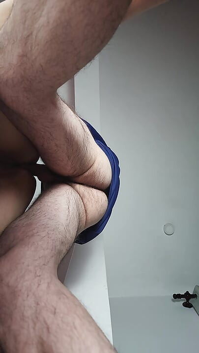 Move it, baby! Blow my back out before your girl shows up