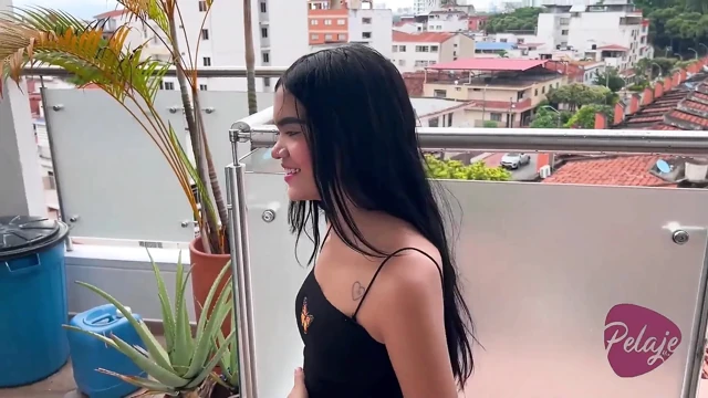 The Maid Is Caught Masturbating with the Mop in Front of the Neighbors, She Wants to Fuck Everyone