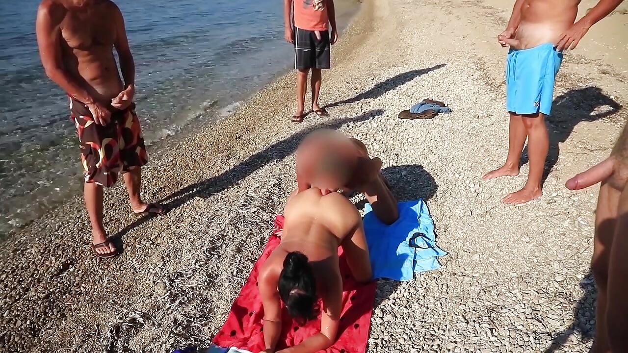En iyi yaz boşalma partisi! Beni götten sik!