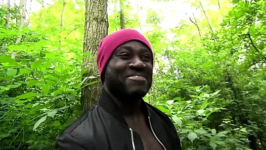 Lovely chick fucked in threesome from two hard cocks