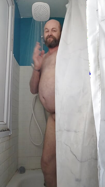 Eine erfrischende dusche