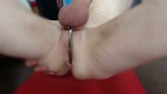 Steel Plug with Cockring Review - cumming is involved