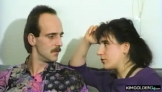 Leidenschaftlicher Oralaustausch mit intensiver Lust