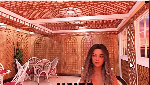 Radiant 6, waiter shows me her boobs