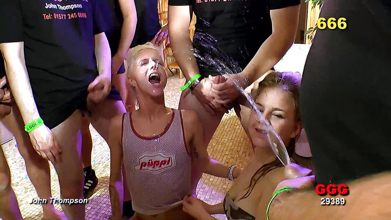 Ggg - Ξανθιές μουσκεμένες σε άγριο κάστινγκ