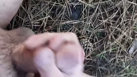 Огромный член со спермой