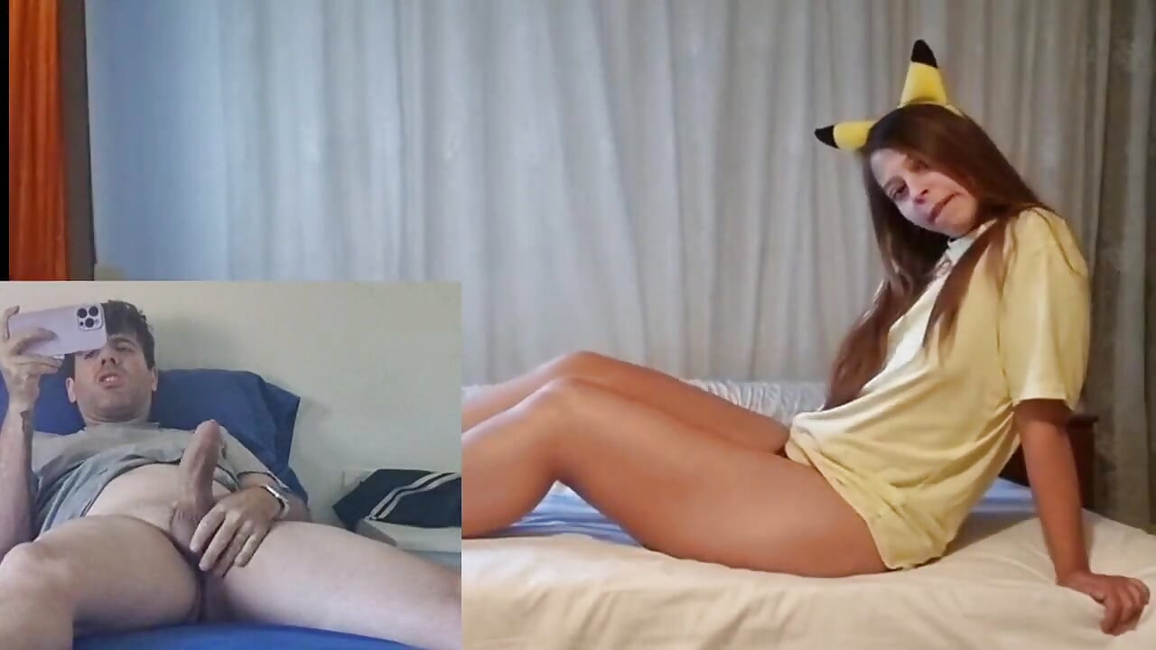 Watching Cock on Web Cam