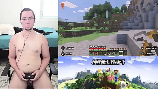A HORNY, NAKED MAN PLAYS MINECRAFT #3