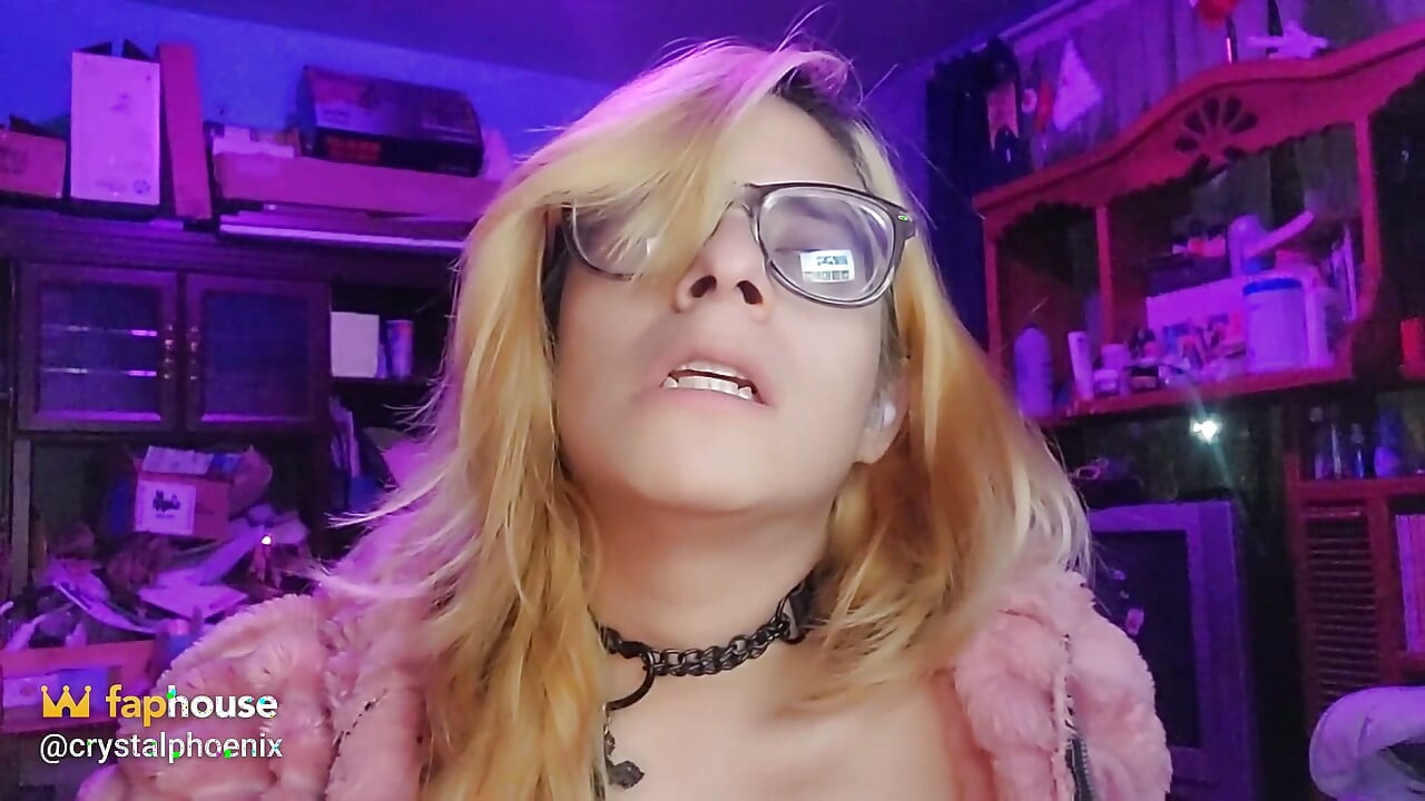 Sissy Wears a Sex Necklace at the Asmr Church
