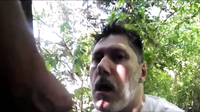 Sweaty gipsy cums directly in my throat