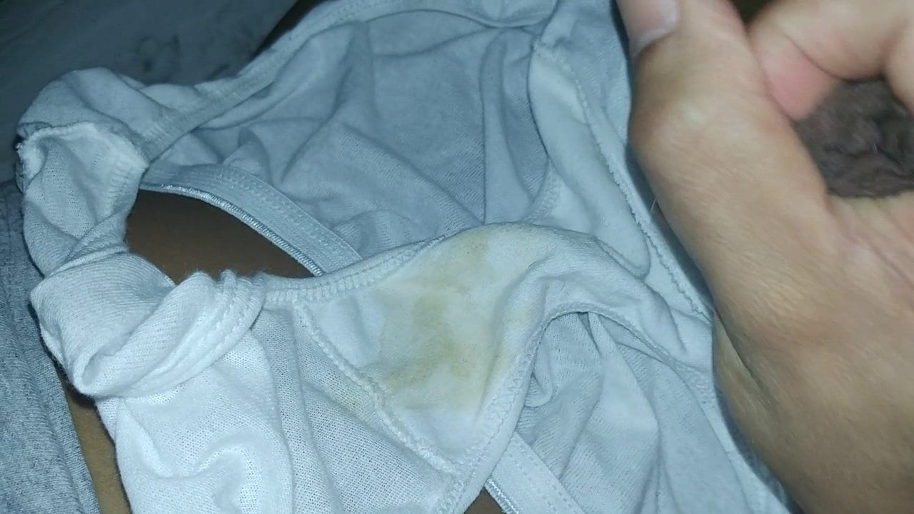 Cumming on panties